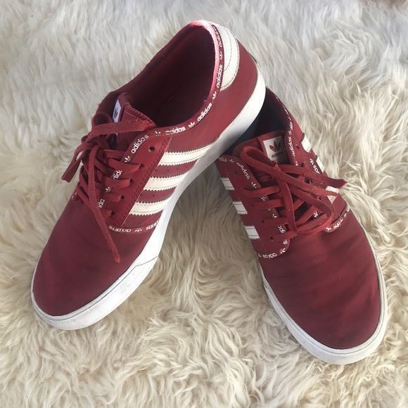 adidas seeley burgundy